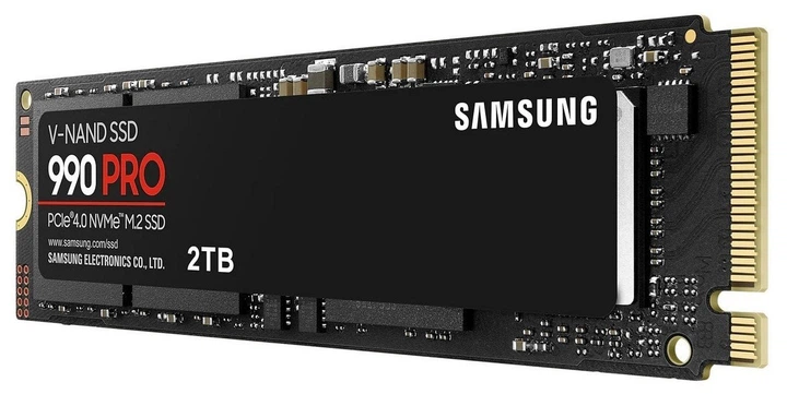 Накопитель SSD 2ТB Samsung 990 PRO M.2 2280 PCIe 4.0 x4 NVMe V