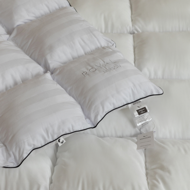 Ковдра пухова MirSon Royal Pearl 036 зима 155x215 см від Rozetka на платформі USKIDKA Акція на Ковдра пухова MirSon Royal Pearl 036 зима 155x215 см від Rozetka