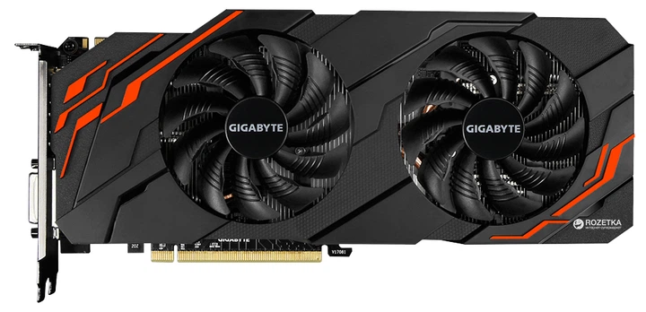 Видеокарта Gigabyte PCI-Ex GeForce GTX 1070 Ti Windforce 8192MB