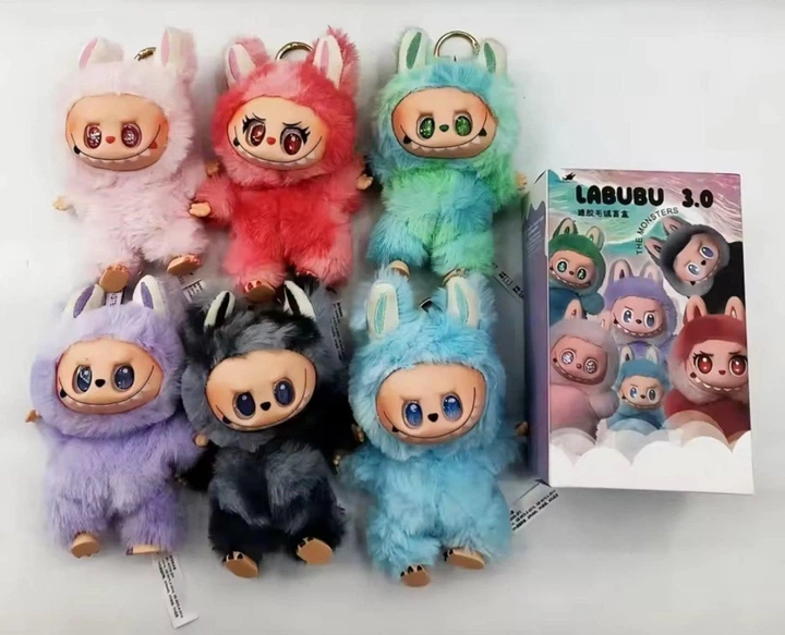 Мягкая игрушка сюрприз Лабубу брелок сезон 3 Labubu – игрушки с