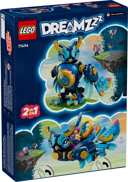 Конструктор LEGO DREAMZzz Сова часу Зої 359 елементів (71494) - зображення 6