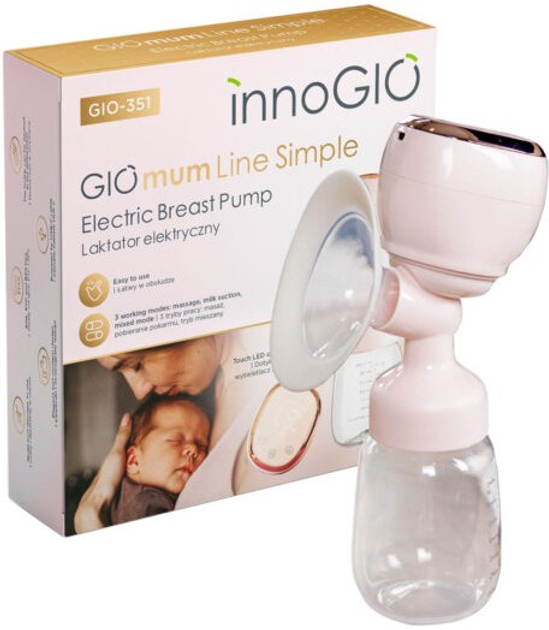 Laktator elektryczny Innogio Simple GIO-351 (5904405021941) - obraz 2