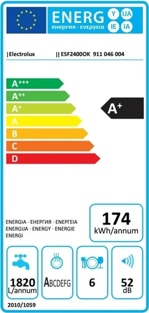 Посудомоечная машина ELECTROLUX ESF2400OK - изображение 9