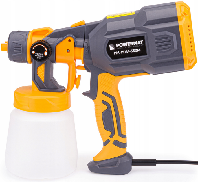 Фарбопульт електричний Powermat 550 Вт 0.8л - Фото 9 Фарбопульт електричний Powermat 550 Вт 0.8л - зображення 9