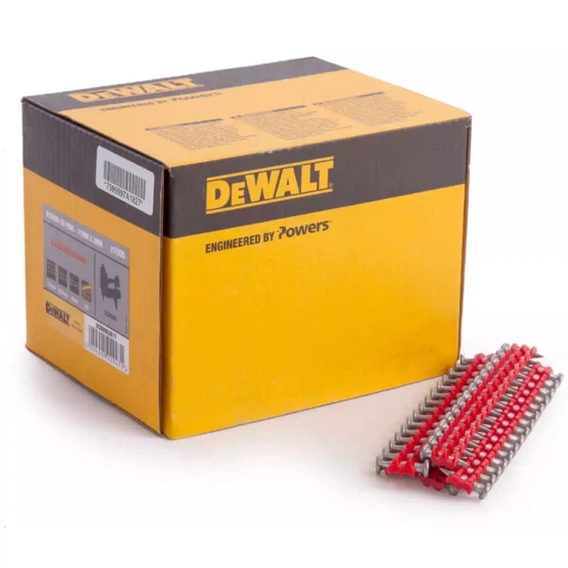 Гвозди DeWALT по твёрдому бетону и стали для DCN890, 1005 шт (DCN8903013) - изображение 2