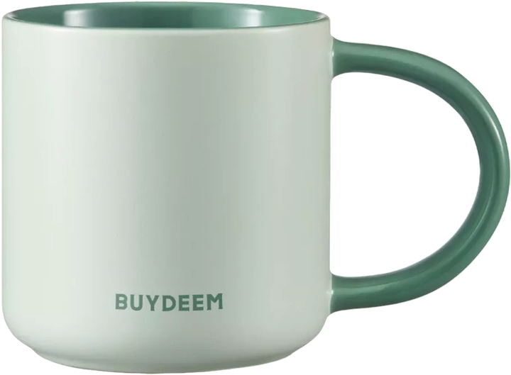 Кружка Buydeem керамічна Cozy Greenish 300 мл (6950386612707) - зображення 1