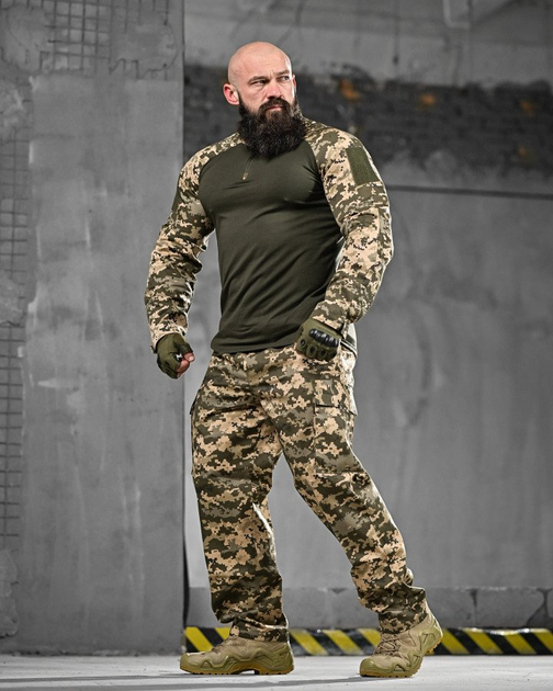 Тактический летний костюм вставками Coolmax Tactical Series Піксель S - изображение 2