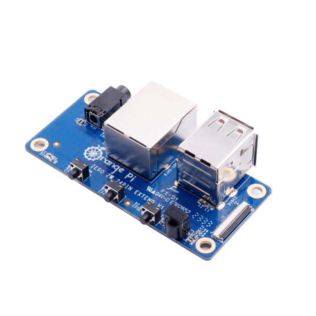 Плата расширения для Orange Pi Zero 2W v1.0 (USB, Ethernet, audio 3.5, IR) - изображение 4