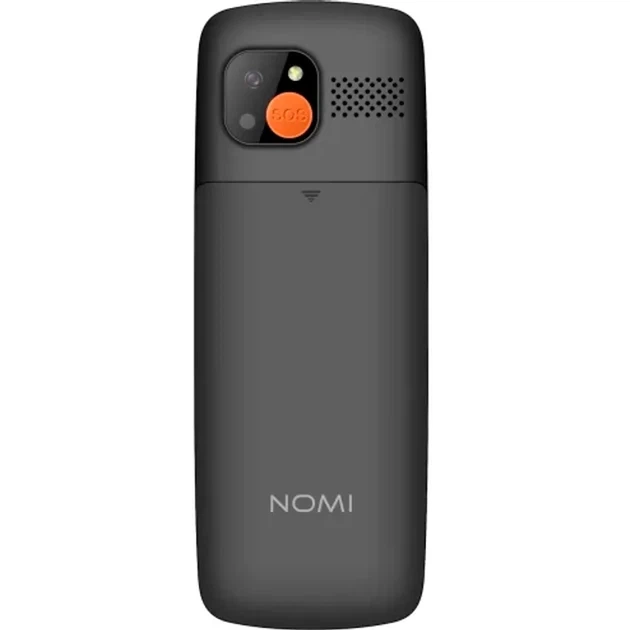 Телефон Nomi i2440 Black (чорний) (001012231116) - изображение 2