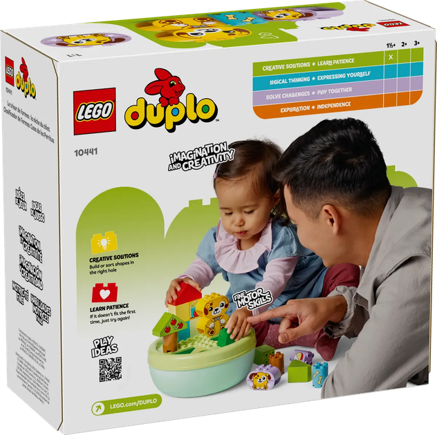 Zestaw klocków LEGO Duplo Sorter kształtów: Dom szczeniaczków 17 elementy (10441) - obraz 5