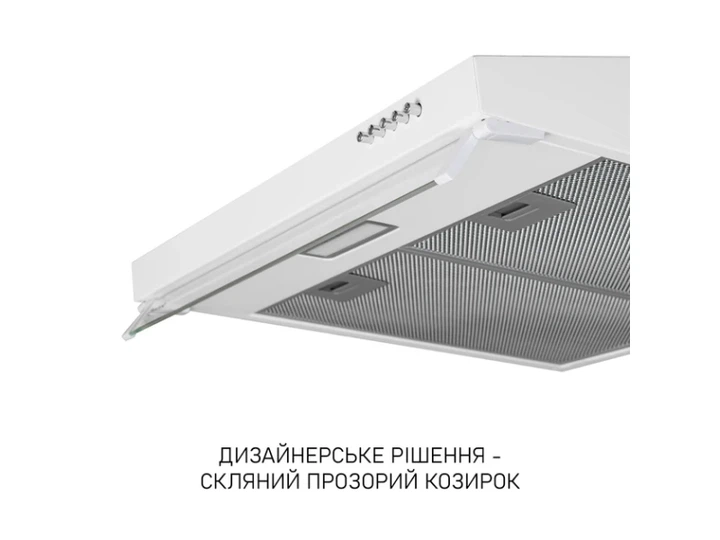 Витяжка плоска Minola HPL 633 WH - зображення 3