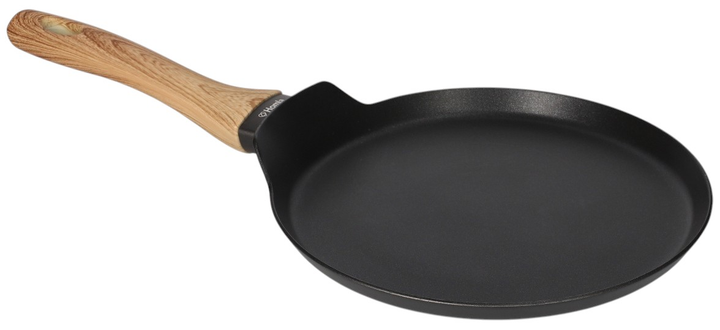 Patelnia do naleśników Homla Albero Czarna 24 cm (5904183820446) - obraz 1