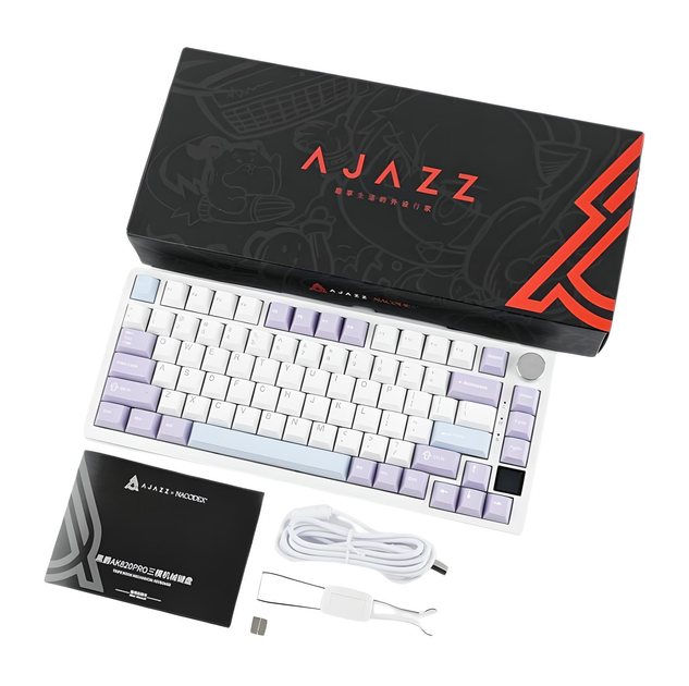 Клавиатура AJAZZ AK820 PRO Игровая Беcпроводная Механичиская - изображение 5