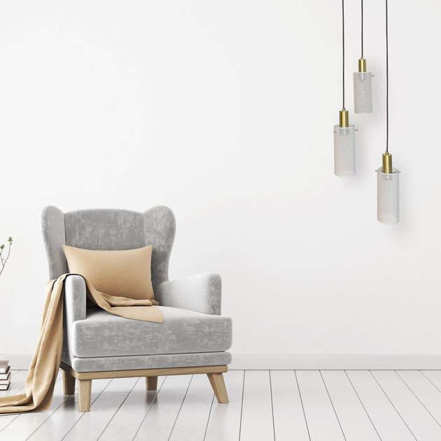 Lampa wisząca Light Prestige Tirana 3xE27 White (LP-945/3P WH) - obraz 4