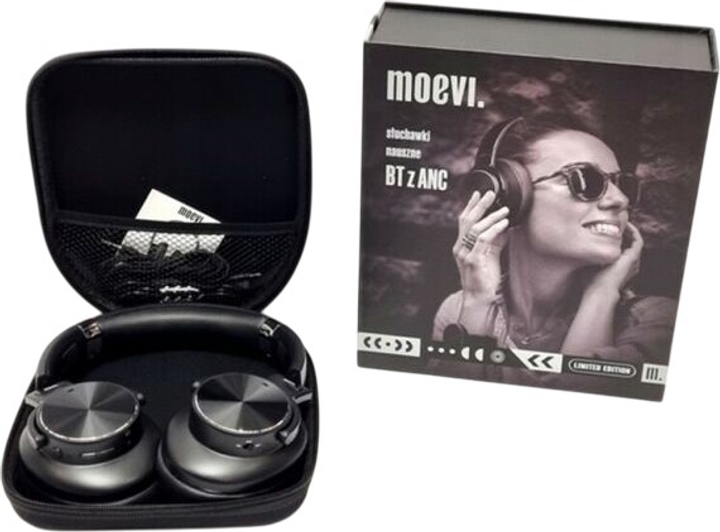 Słuchawki Moevi ES-4912 Black (BIE002616) - obraz 7