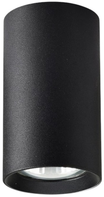 Світильник туба Light Prestige Manacor 13 см 1 x GU10 чорний (LP-232/1D - 130 czarne) - зображення 1