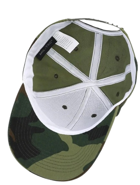 Бейсболка кепка Mil-Tec Woodland 12315020 - изображение 2