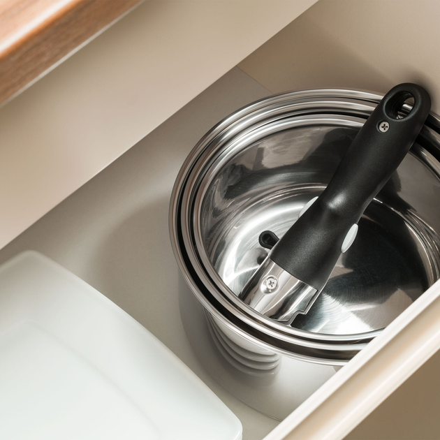 Zestaw garnków Teesa Cook Expert Single Hand TSA0148 z odłączaną rączką 4 elementy (5901890075114) - obraz 7