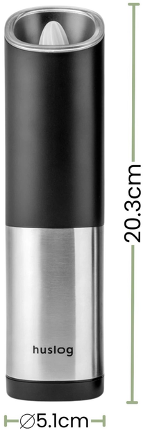 Zestaw młynków elektrycznych Huslog AK-0649 srebrne 2 szt (5902983628859) - obraz 2