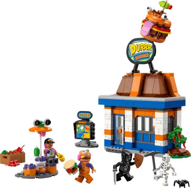 Zestaw klocków LEGO Fortnite Restauracja Durrr Burgerownia 546 elementów (77076) - obraz 2