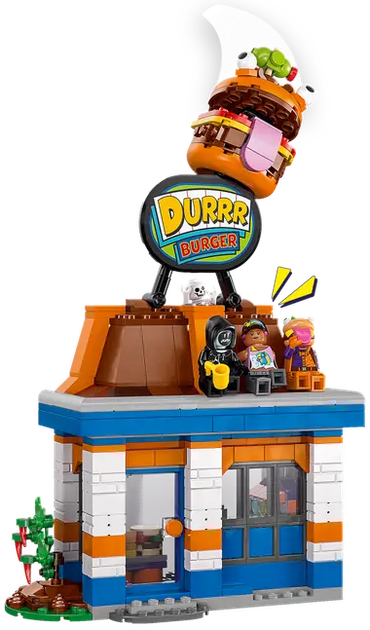 Zestaw klocków LEGO Fortnite Restauracja Durrr Burgerownia 546 elementów (77076) - obraz 3