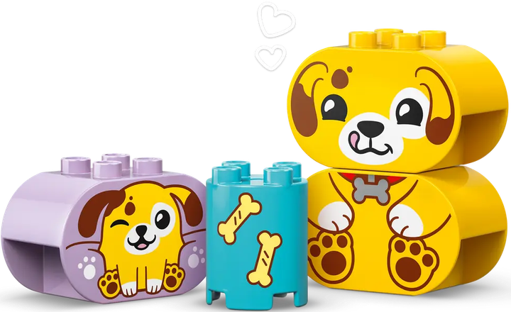 Конструктор LEGO Duplo Сортер фигур: Домик для щенков 17 элементов (10441) - Фото 4 Конструктор LEGO Duplo Сортер фигур: Домик для щенков 17 элементов (10441) - изображение 4