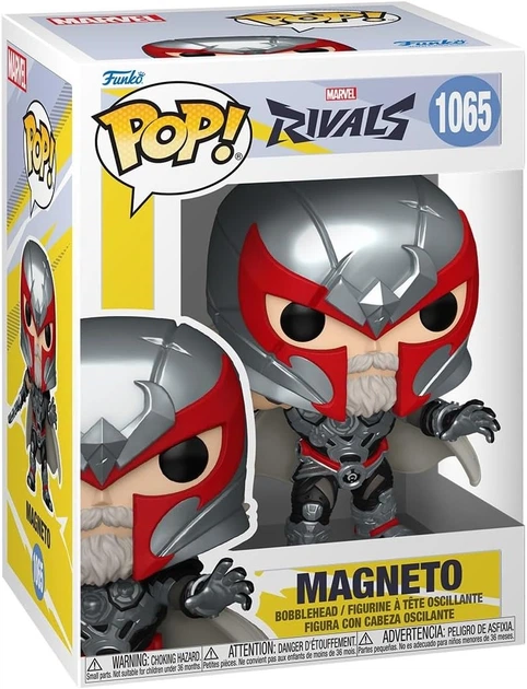 Фігурка Funko pop! Games: Marvel Rivals - Magneto 9.8 см 1065