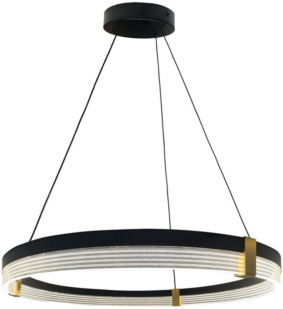 Підвісний світильник Light Prestige Plum LP-0407/1P L BK Triangle - зображення 1