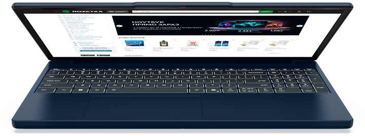 Laptop Lenovo IdeaPad Slim 3 15IRH10 (83K100CXPB) Cosmic Blue - obraz 9