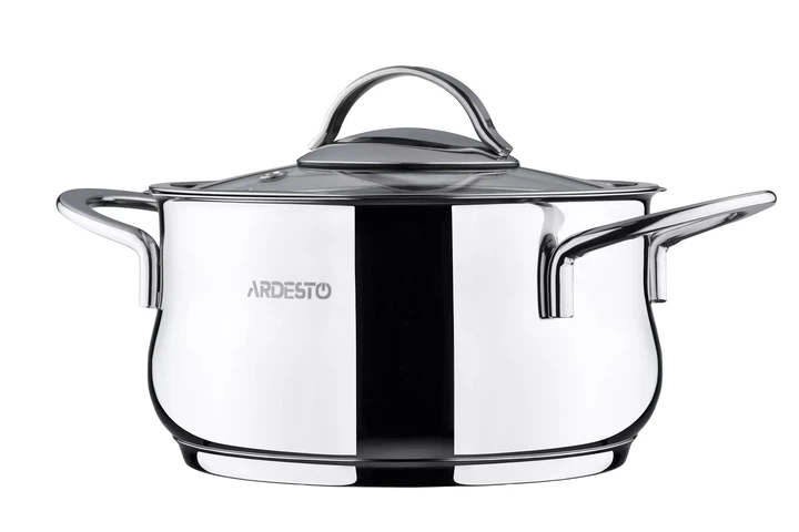 Каструля Ardesto Black Mars 4.3 л 22 см нержавіюча сталь (AR0743S) - зображення 7