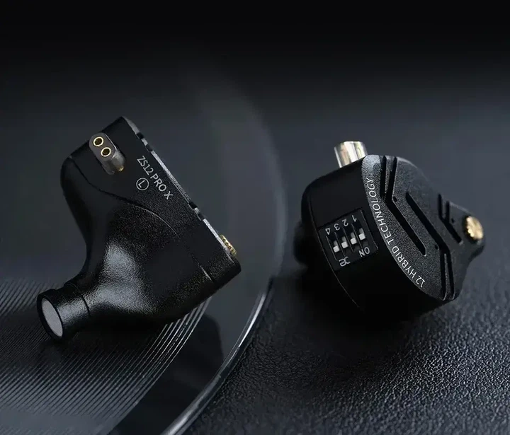 KZ ZS12 PRO X (With Switches & Mic.) - гібридні In Ear Monitor навушники 1DD+5BA Hybrid HIFI Bass - изображение 4