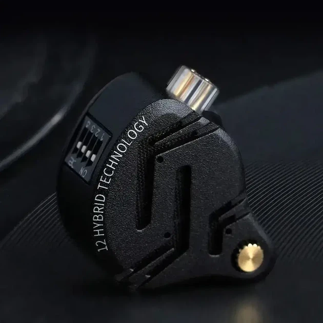 KZ ZS12 PRO X (With Switches & Mic.) - гібридні In Ear Monitor навушники 1DD+5BA Hybrid HIFI Bass - изображение 3