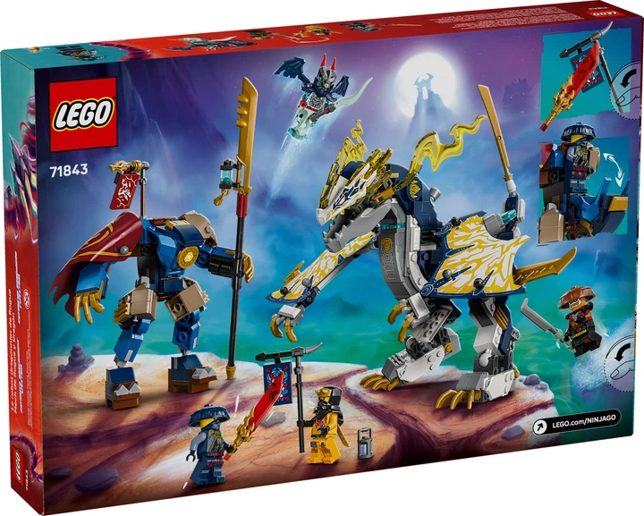 Конструктор LEGO Ninjago Бойовий робот вершника драконів Роуга 584