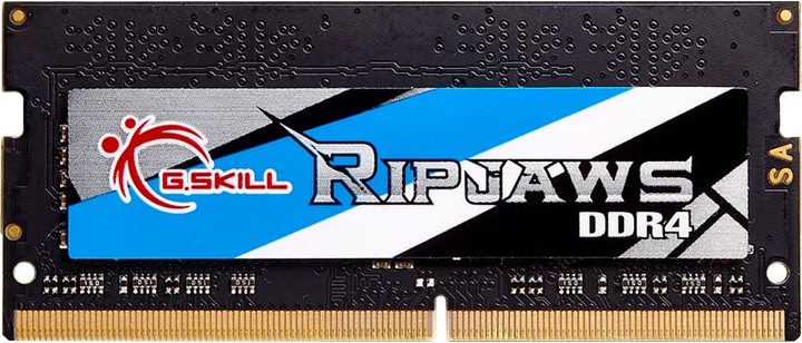 Оперативна памʼять G.Skill SO-DIMM DDR4-3200 8192MB PC5-25600 Ripjaws (F4-3200C18S-8GRS) - зображення 1