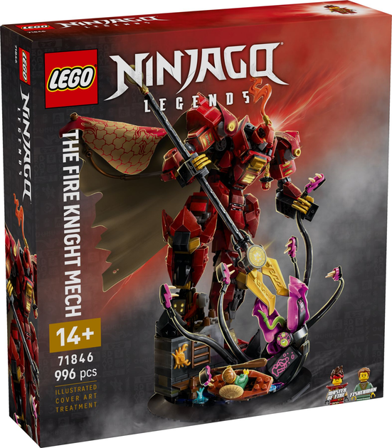 Конструктор LEGO Ninjago Legends Бойовий робот вогняного лицаря 996 елементів (71846) - зображення 1