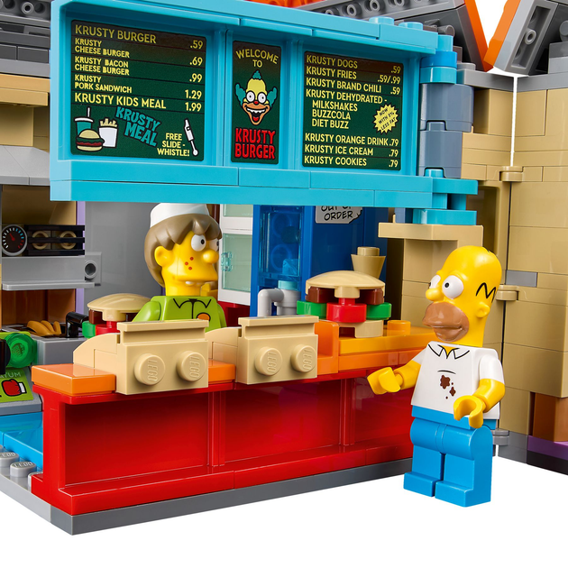 Конструктор LEGO Icons The Simpsons: Красті Бургер 1635 елементів (10352) - зображення 9