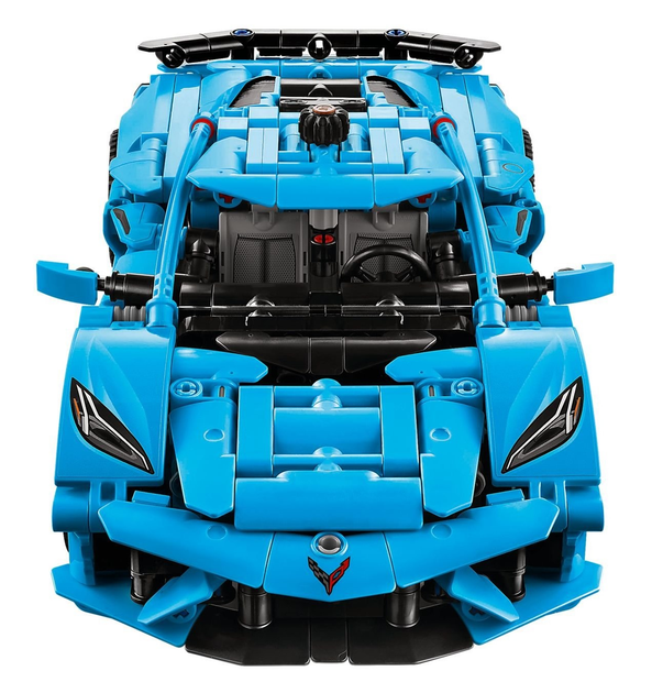Конструктор LEGO Technic Chevrolet Corvette Stingray Синій 732 елементи (42217) - зображення 3