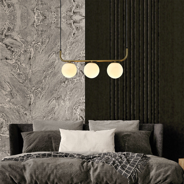 Lampa wisząca Light Prestige Alisa 3xE14 Gold (LP-005/3L GD) - obraz 9