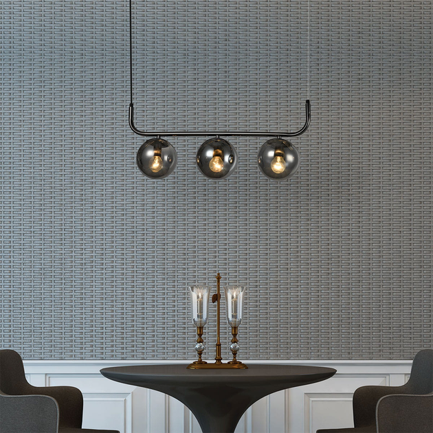 Lampa wisząca Light Prestige Alisa 3xE14 Graphite (LP-005/3L grafit) - obraz 7