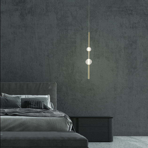 Підвісний світильник Light Prestige Vaku 8W Gold (LP-719/2P GD) - зображення 6