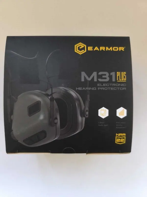 Активные защитные наушники Earmor M31 Plus Олива (Kali) - изображение 5