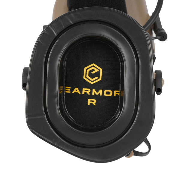 Активные защитные наушники Earmor M31 Plus Койот (Kali) - изображение 6