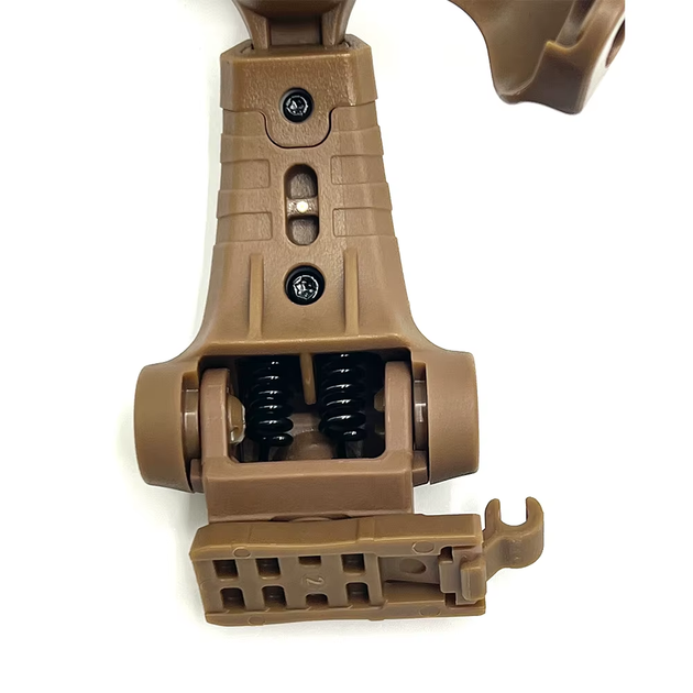 Крепления чебурашки M16A к наушникам Earmor M31 и M32 Plus Койот (KL1405) - изображение 4