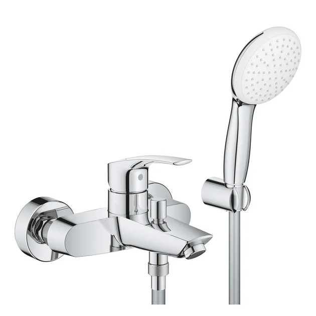 Смеситель однорычажный для ванны Grohe Eurosmart (25276003) - Фото 1 Смеситель однорычажный для ванны Grohe Eurosmart (25276003) - изображение 1