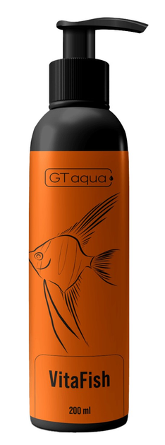 Комплекс вітамінів для риб і креветок GT Aqua VitaFish 200 мл (5908252831043) - зображення 1