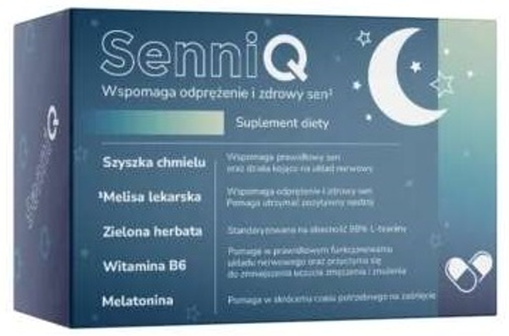 Дієтична добавка BioceriQ Pharma SenniQ 60 капсул (5907086741726) - зображення 1