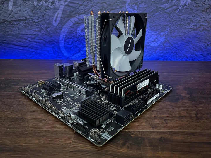 Игровой комплект: материнская плата B550M + AMD Ryzen 5 5600 +