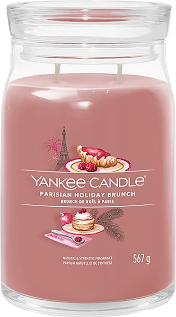 Świeca zapachowa Yankee Candle Parisian Holiday Brunch 567 g (5038581161419) - obraz 1