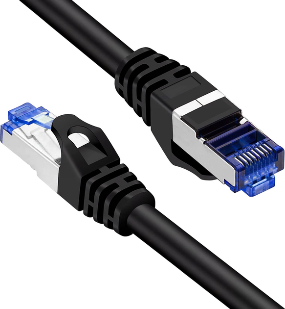 Патч-корд Montis Cat 6a S/FTP 25 m Black (MT116-25) - зображення 2