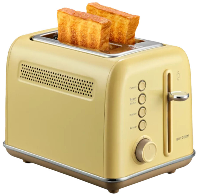 Toster BUYDEEM DT620E-MY/EU Żółty - obraz 2